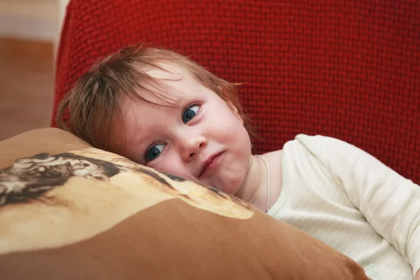 Gyönyörű kicsi lány — Stock Fotó