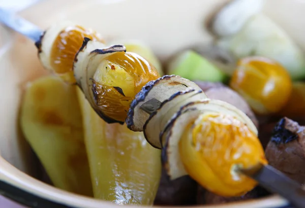 Brochettes de légumes — Photo