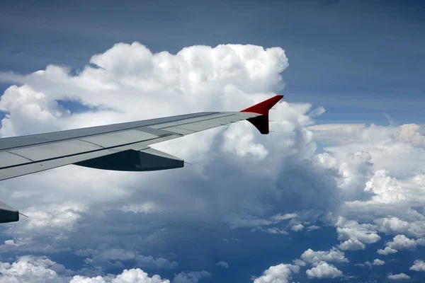 Wing of the plane — Stock Photo, Image