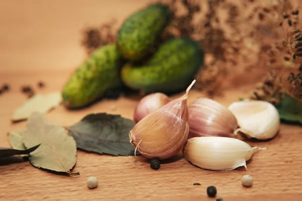 Ingredienser för betning — Stockfoto