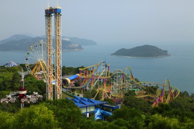 Ocean Park Hong Kong clipart