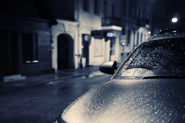 Rua da noite — Fotografia de Stock