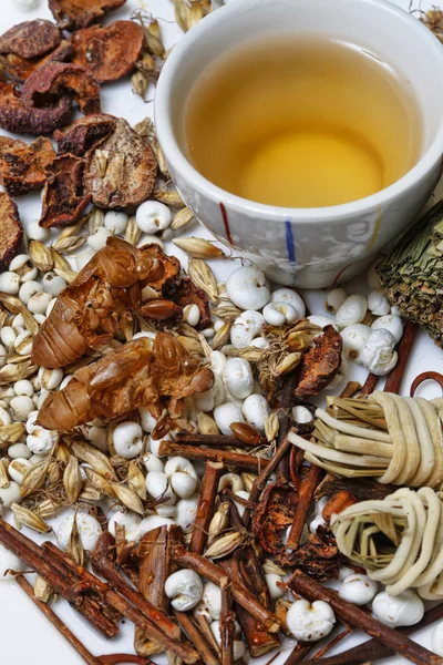 Ingredients for Asian tonic drink — Stock Photo, Image