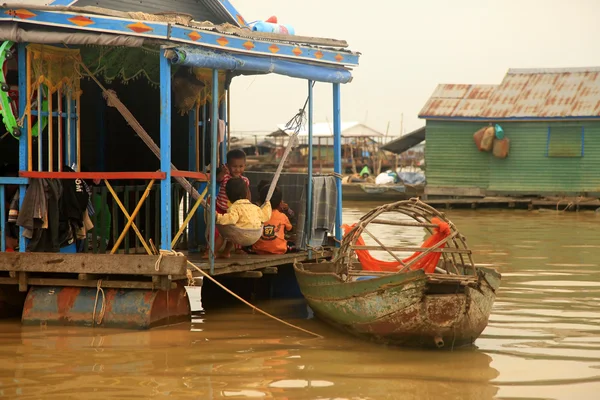 Jezioro Tonle sap — Zdjęcie stockowe