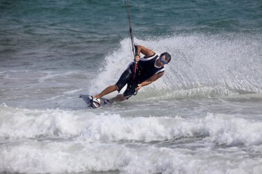 kitesurfer eylem