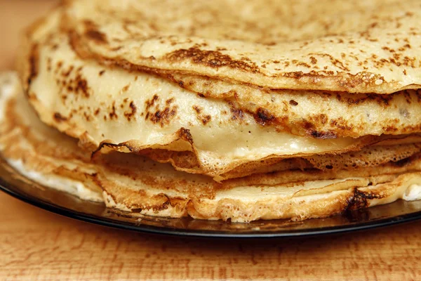 Close up of a pancakes pile — Stock Photo, Image