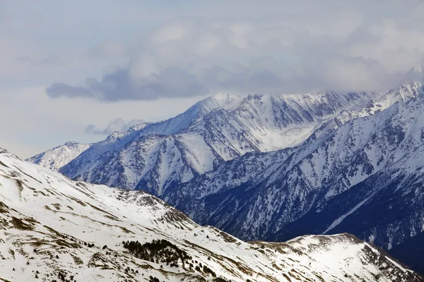 Вид на Эльбрус — стоковое фото