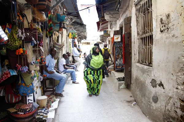 Stone Town, Zanzibar, — Stockfoto