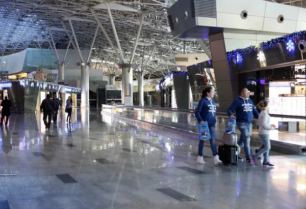 Внуковский международный аэропорт — стоковое фото