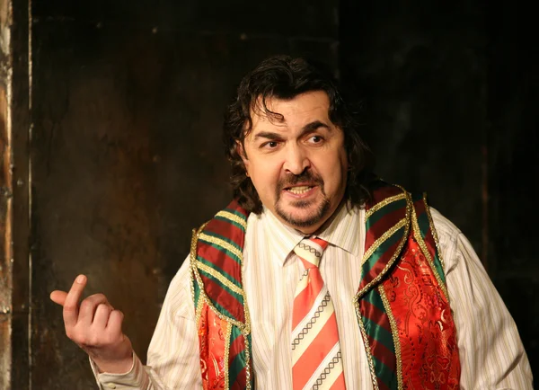 El actor ruso Igor Zolotovitsky — Foto de Stock