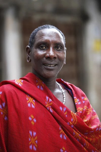 Maasai in Stoun Town — стокове фото