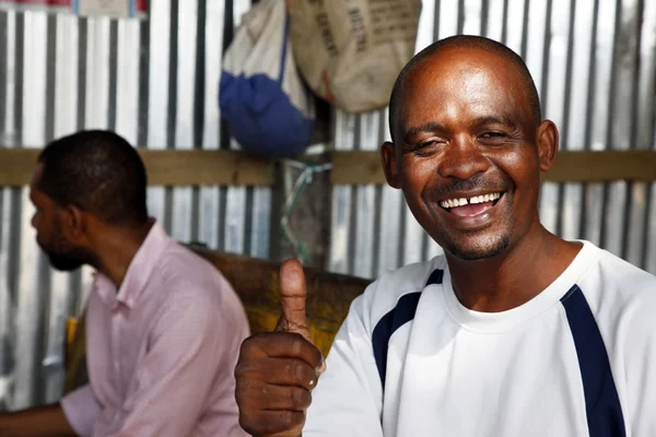 Afrikaanse man in Stone Town, Zanzibar — Stockfoto