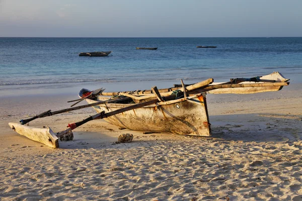 Bateaux sur la plage — Photo