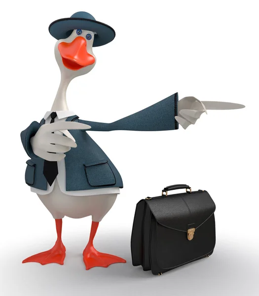 Goose animation — Stock Photo, Image