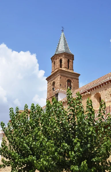 Iglesia de Fondon, La Alpujarra Imagen de stock