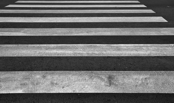 Zebra pedestrian crossing as urban background image. — Stock Photo, Image