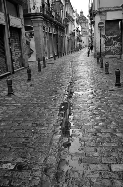 Calle San Jeronimo, pusat Granada — Stok Foto