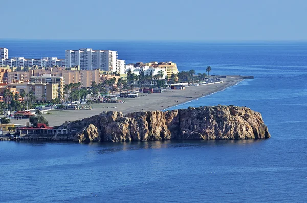 La città spagnola di Salobrena, Andalusia — Foto Stock