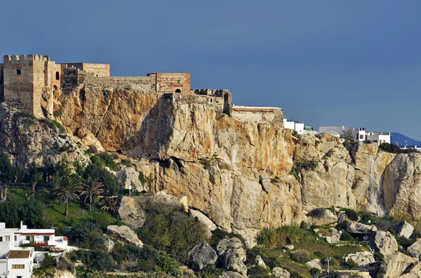 Le château dans la ville espagnole de Salobrena, Andalousie — Photo