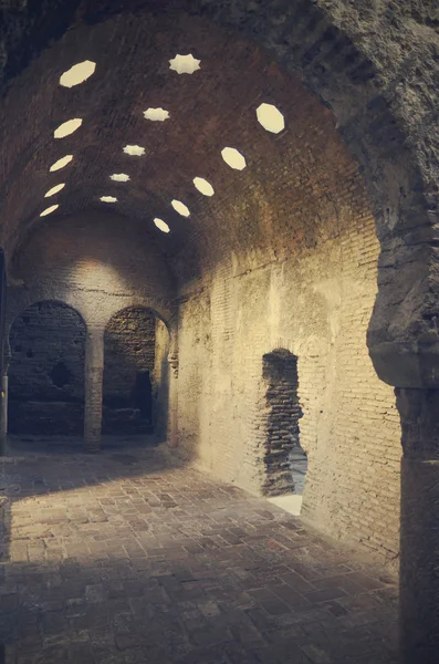 Ancient Arabian baths in Granada — Stok fotoğraf