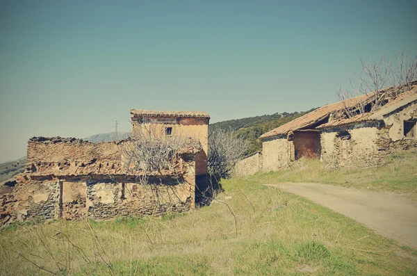 Casas abandonadas — Fotografia de Stock