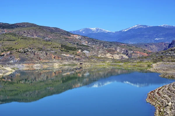 Reservatório na Andaluzia — Fotografia de Stock