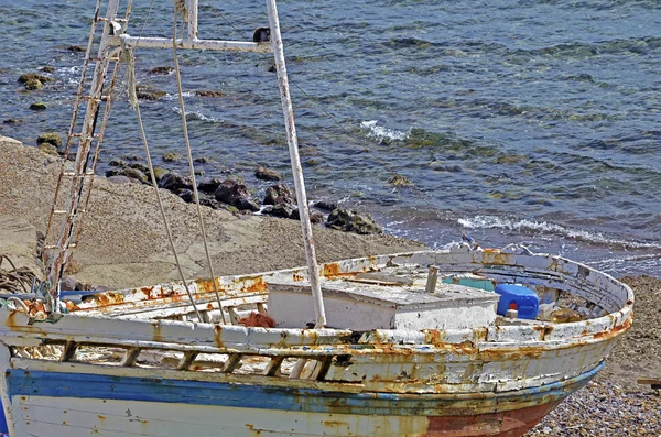 Oude vissersboten — Stockfoto