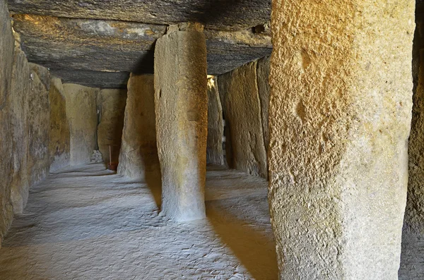 Dolmen Menga w Antequera, Malaga — Zdjęcie stockowe