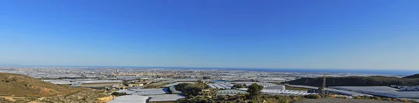 Overview of El Ejido, in known as "sea of plastic" — Stock Photo, Image