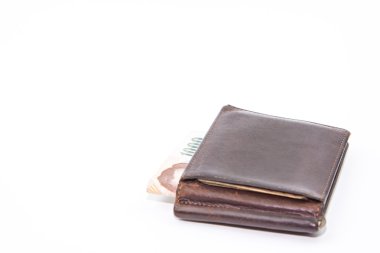 Tayland para eski cüzdan.