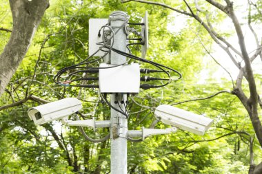 CCTV güvenlik kamera.