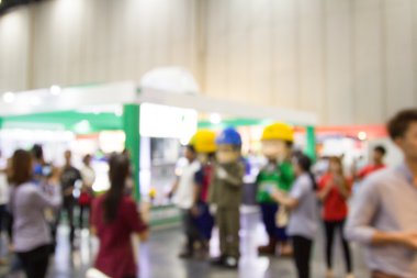 Arka planı için insanlarla soyut bulanık olay.