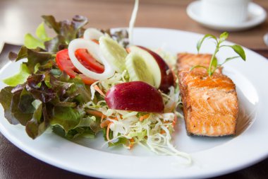 somon balığı biftek.