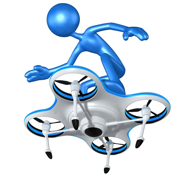 Aerial Drone Concept — Stock Photo, Image