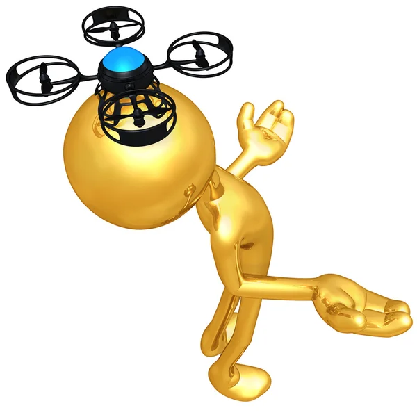 Aerial Drone Concept — Stock Photo, Image