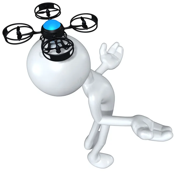 Aerial Drone Concept — Stock Photo, Image