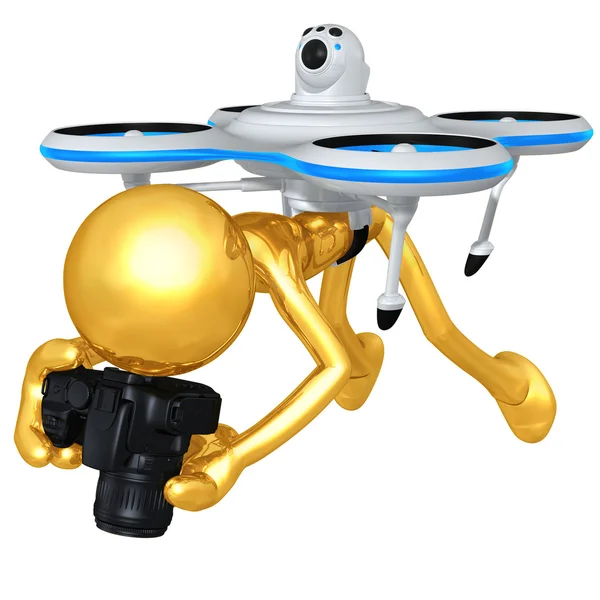Letecká Drone koncept — Stock fotografie