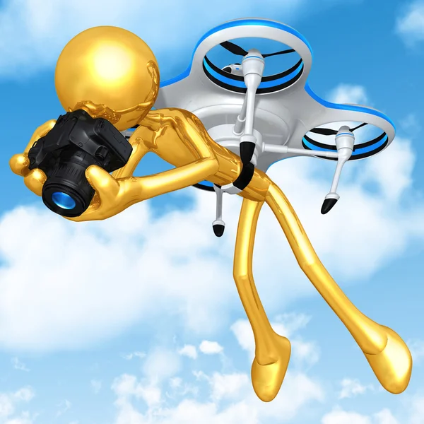 Aerial Drone Concept — Stock Photo, Image