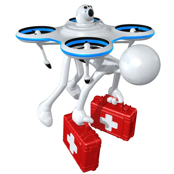 Aerial Drone Concept — Stock Photo, Image