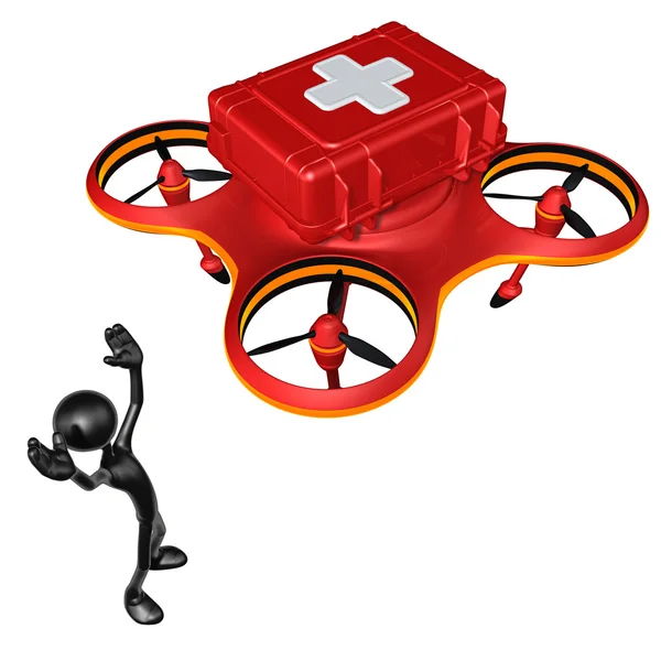 Aerial Drone Concept — Stock Photo, Image