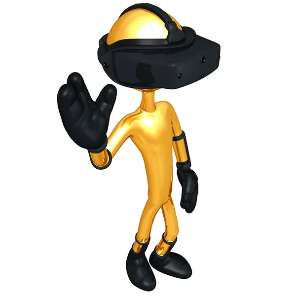 Engrenagem de realidade virtual — Fotografia de Stock