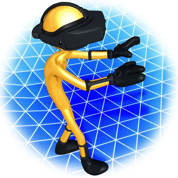 Equipo de realidad virtual — Foto de Stock