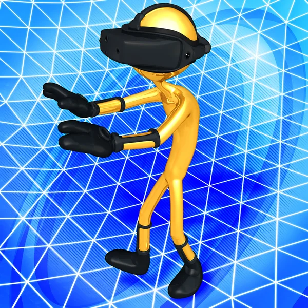 Engrenagem de realidade virtual — Fotografia de Stock