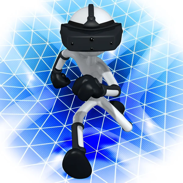 Virtual-Reality-Gerät Headset-Brille Brille vr — Stockfoto