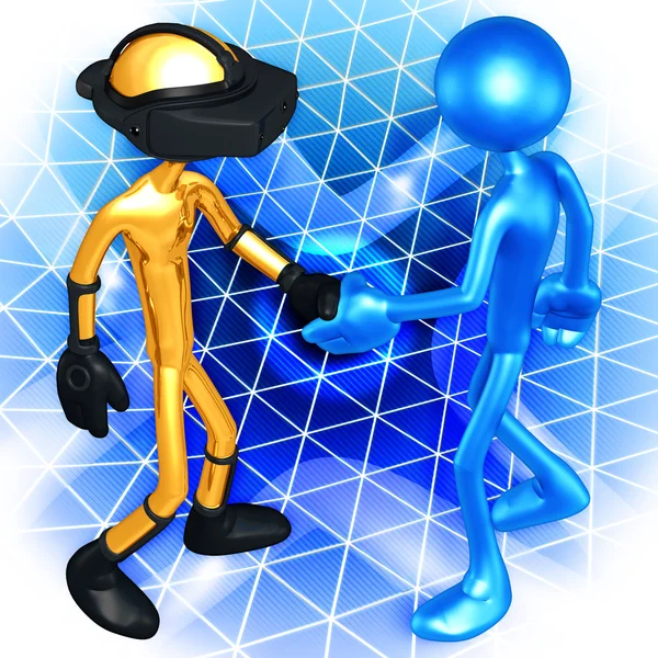 Virtual Reality Device Headset Goggles Glasses VR — Stock Photo, Image