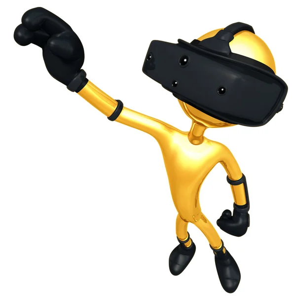 Віртуальна реальність пристрій гарнітура окуляри VR — стокове фото