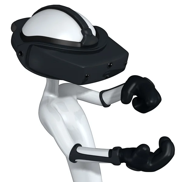 Dispositivo de realidade virtual óculos óculos óculos VR — Fotografia de Stock