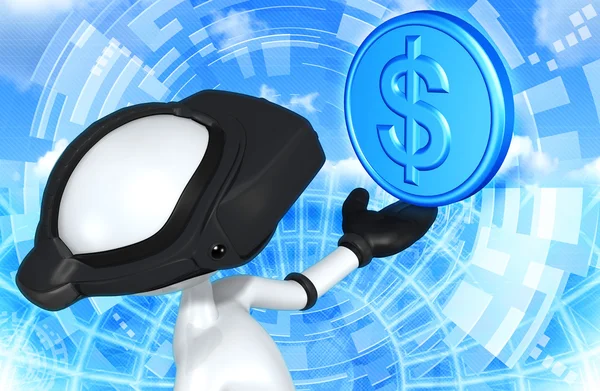 Virtual Reality VR Concept — Stock Photo, Image
