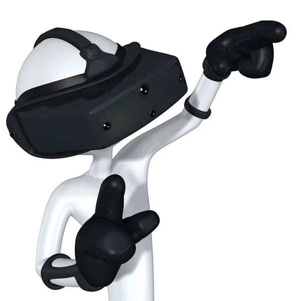 Virtual Reality Vr Concept — Stockfoto