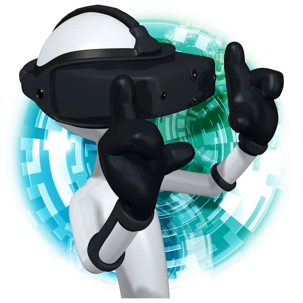 Concepto de realidad virtual VR —  Fotos de Stock